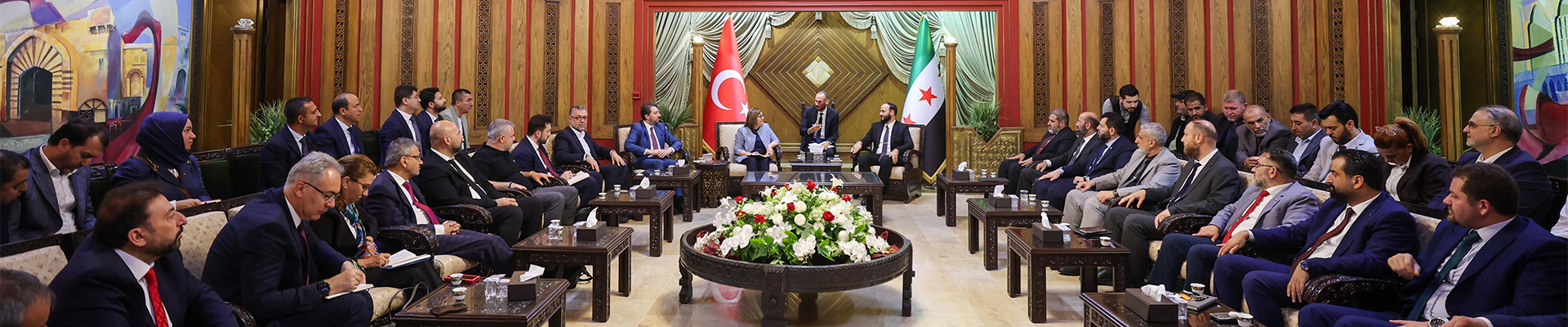 Gaziantep Metropolitan Municipality and Bülbülzade Foundation's Working Visit to Syria