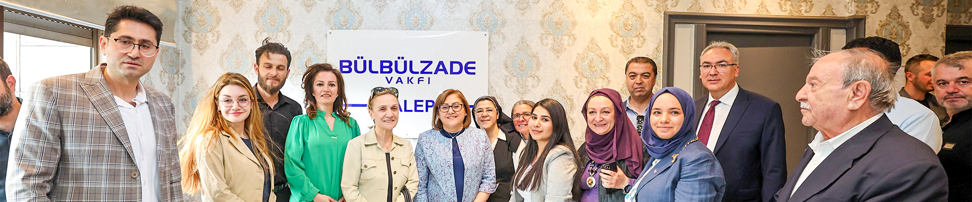 Gaziantep Metropolitan Municipality Mayor Fatma Şahin Visited the Bülbülzade Foundation Aleppo Liaison Office