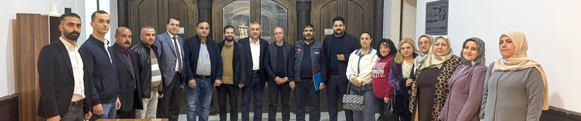 Halep Anadolu Kültür Merkezi’ne Çalışma Ziyareti