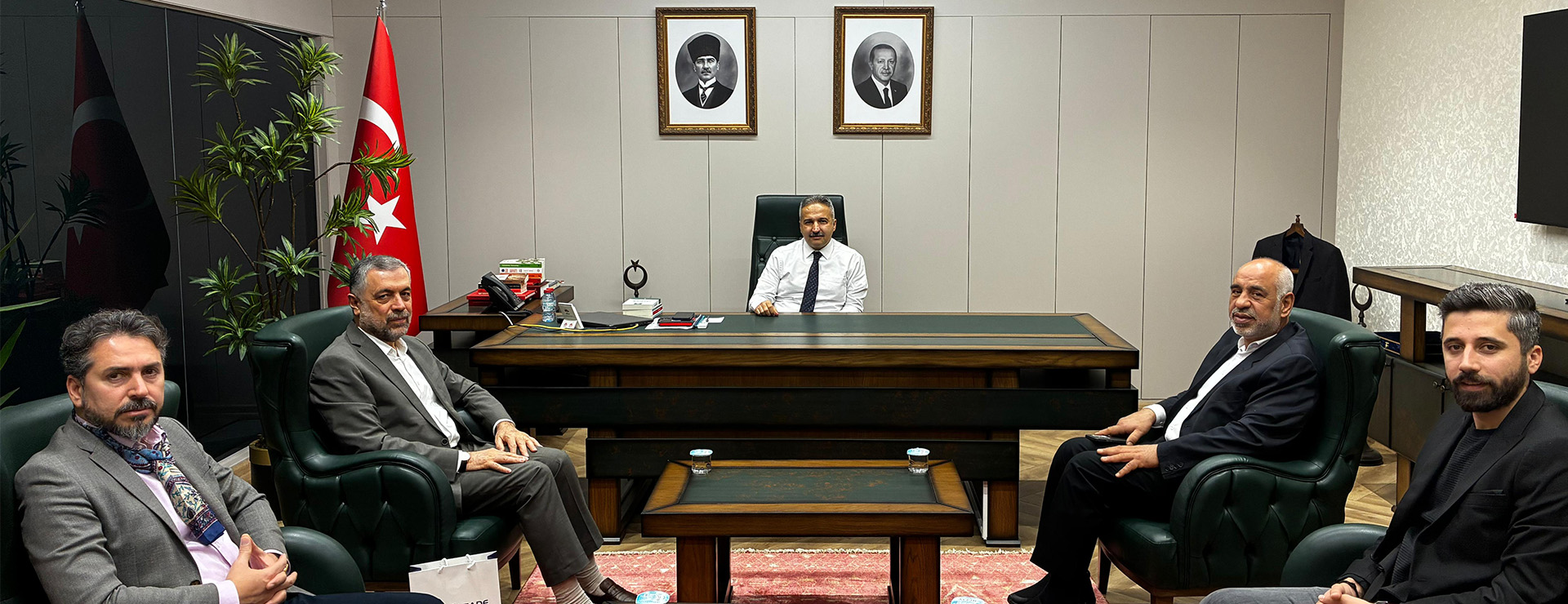 Şahinbey Kaymakamı Mehmet Emin Taşçı'ya Ziyaret