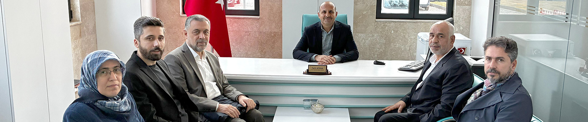 Gaziantep İl Sivil Toplum İlişkiler Müdürü Fatih Ayhan'a Ziyaret
